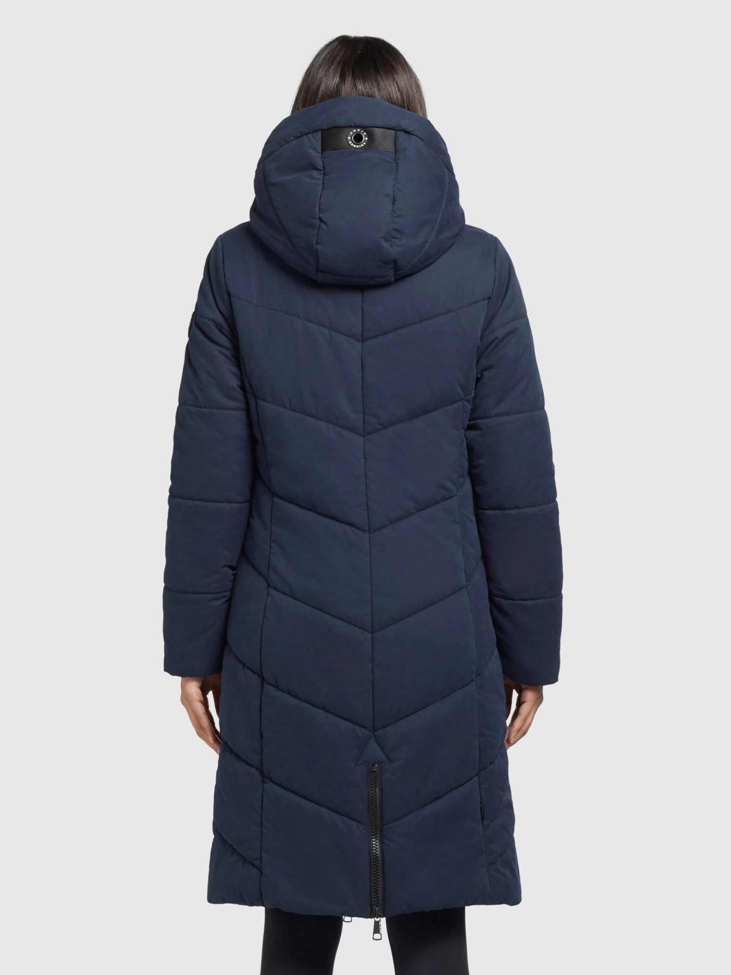 Khujo Winterjassen Winterjas Aribay Dames Navy 4 Khujo Winterjassen Winterjas Aribay Dames Navy - Afbeelding 4