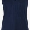 HELMIDGE Mouwloze Shirts Top Dames Blauw