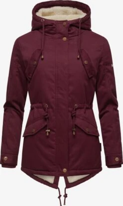 Marikoo Winterjassen Winterjas Manolya Dames Wijnrood 8 Marikoo Winterjassen Winterjas Manolya Dames Wijnrood -Kledingverkoopwinkel b407be26b95d024629b8f59578be1e28