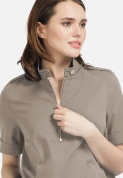 HELMIDGE Midi Jurken Jurk Dames Beige -Kledingverkoopwinkel b41394727813713564f3d42344948f2e