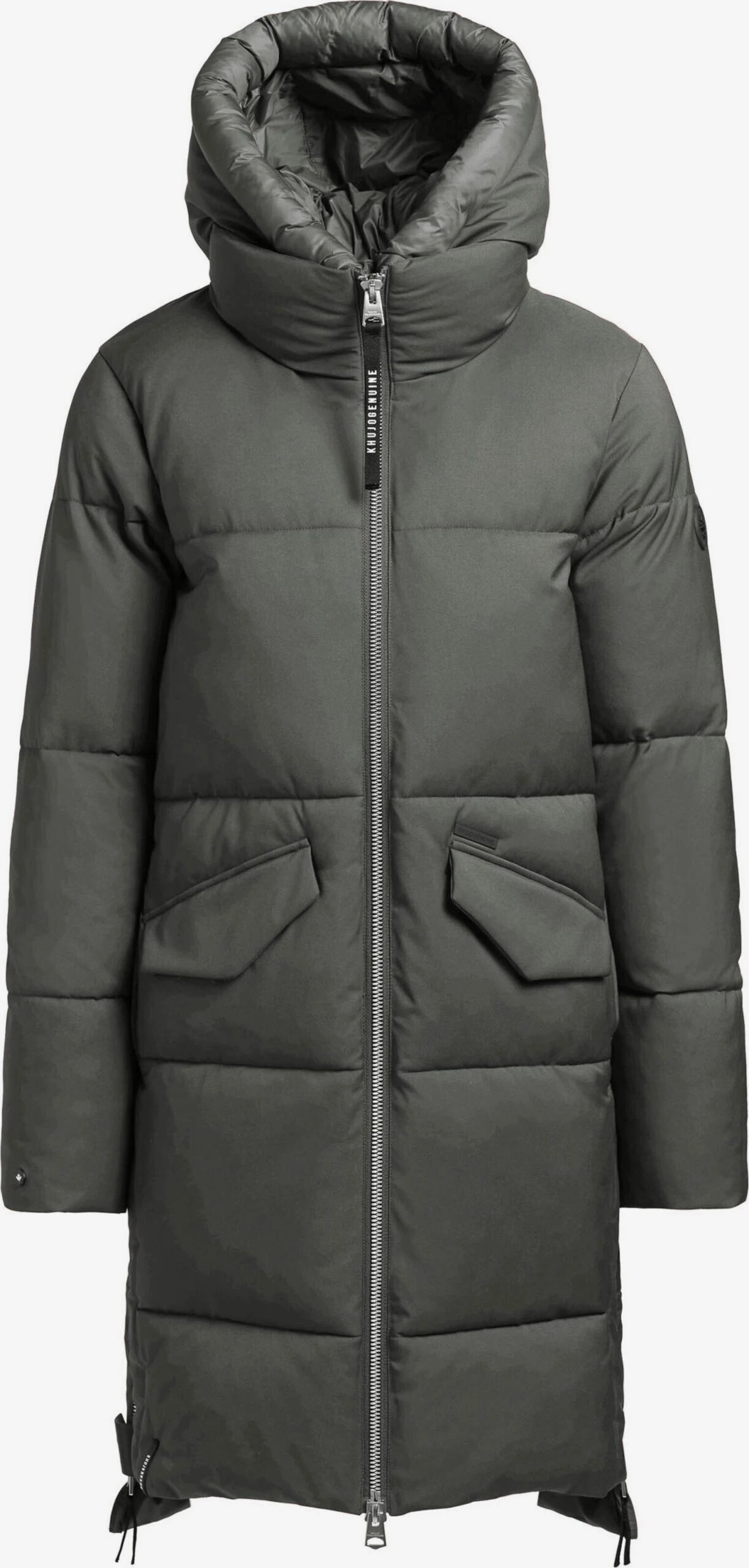 Khujo Wintermantels Wintermantel Aniva Dames Olijfgroen 1 Khujo Wintermantels Wintermantel Aniva Dames Olijfgroen