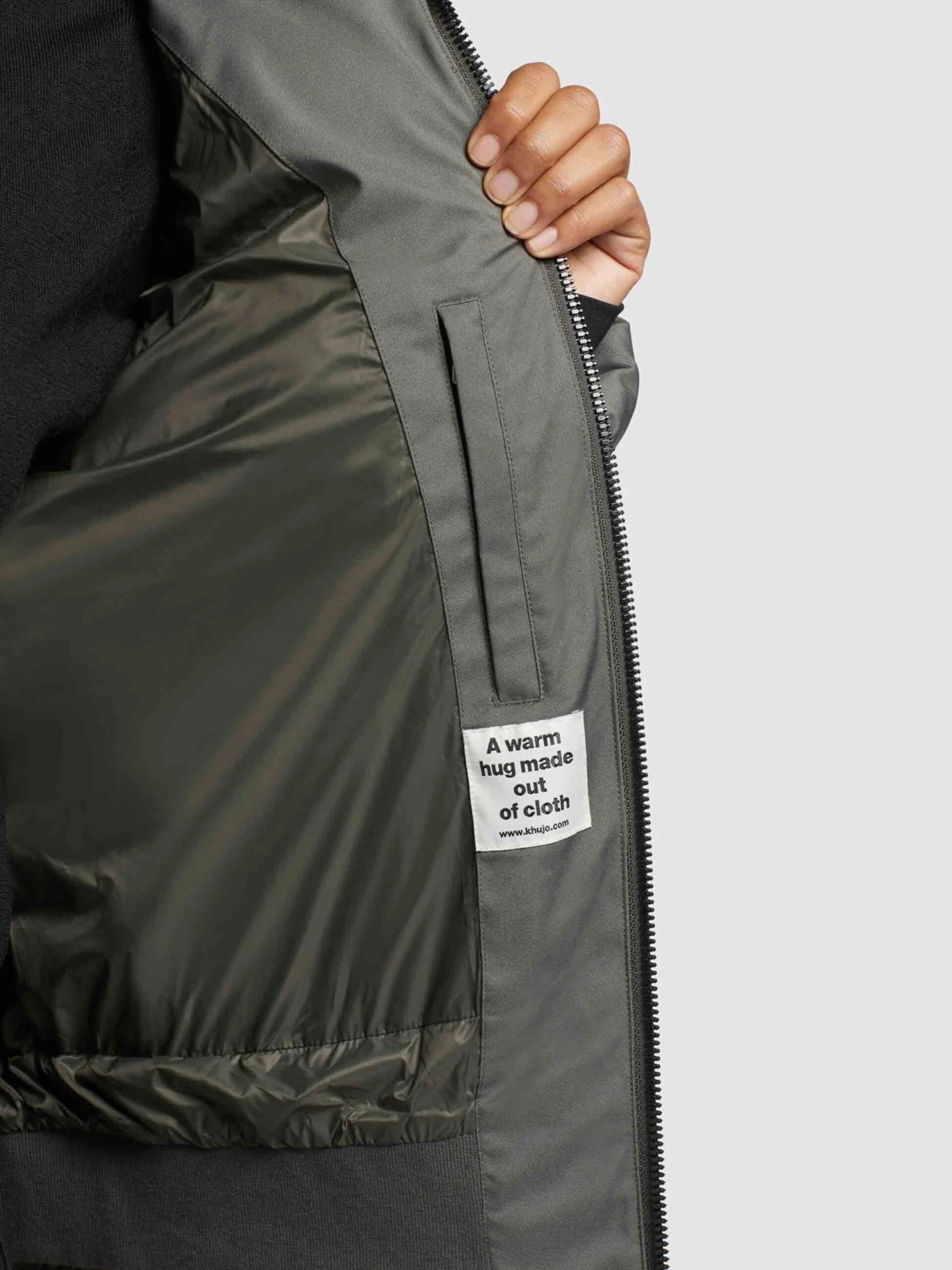 Khujo Winterjassen Winterjas Japura 2 Dames Kaki 6 Khujo Winterjassen Winterjas Japura 2 Dames Kaki - Afbeelding 6