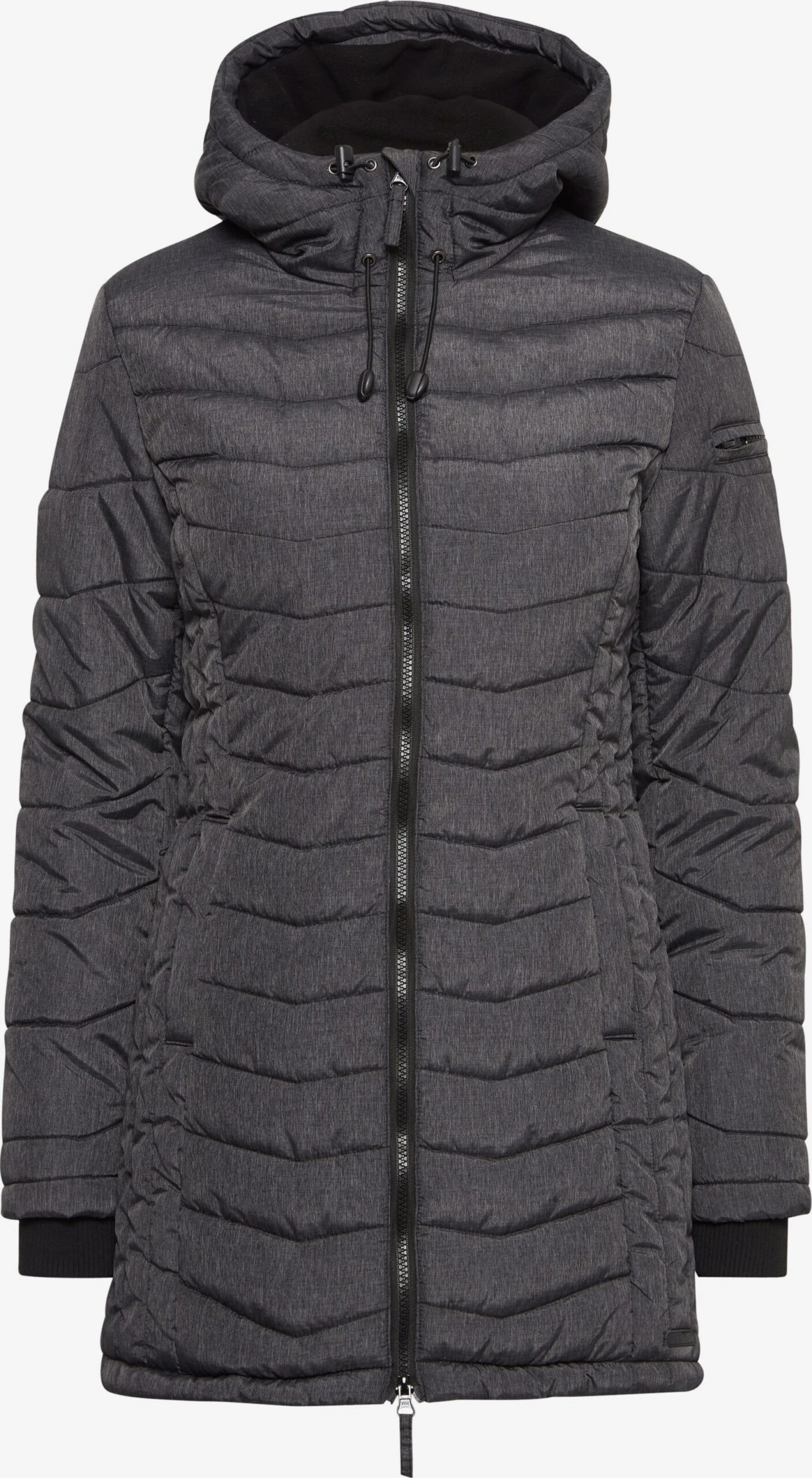 OXMO Winterjassen Winterjas NELLY Dames Zwart 1 OXMO Winterjassen Winterjas NELLY Dames Zwart