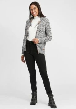 OXMO Vesten Gebreid Vest Philadelphia Dames Blauw -Kledingverkoopwinkel c229d5aff26d4a2c91b526db0c43568f