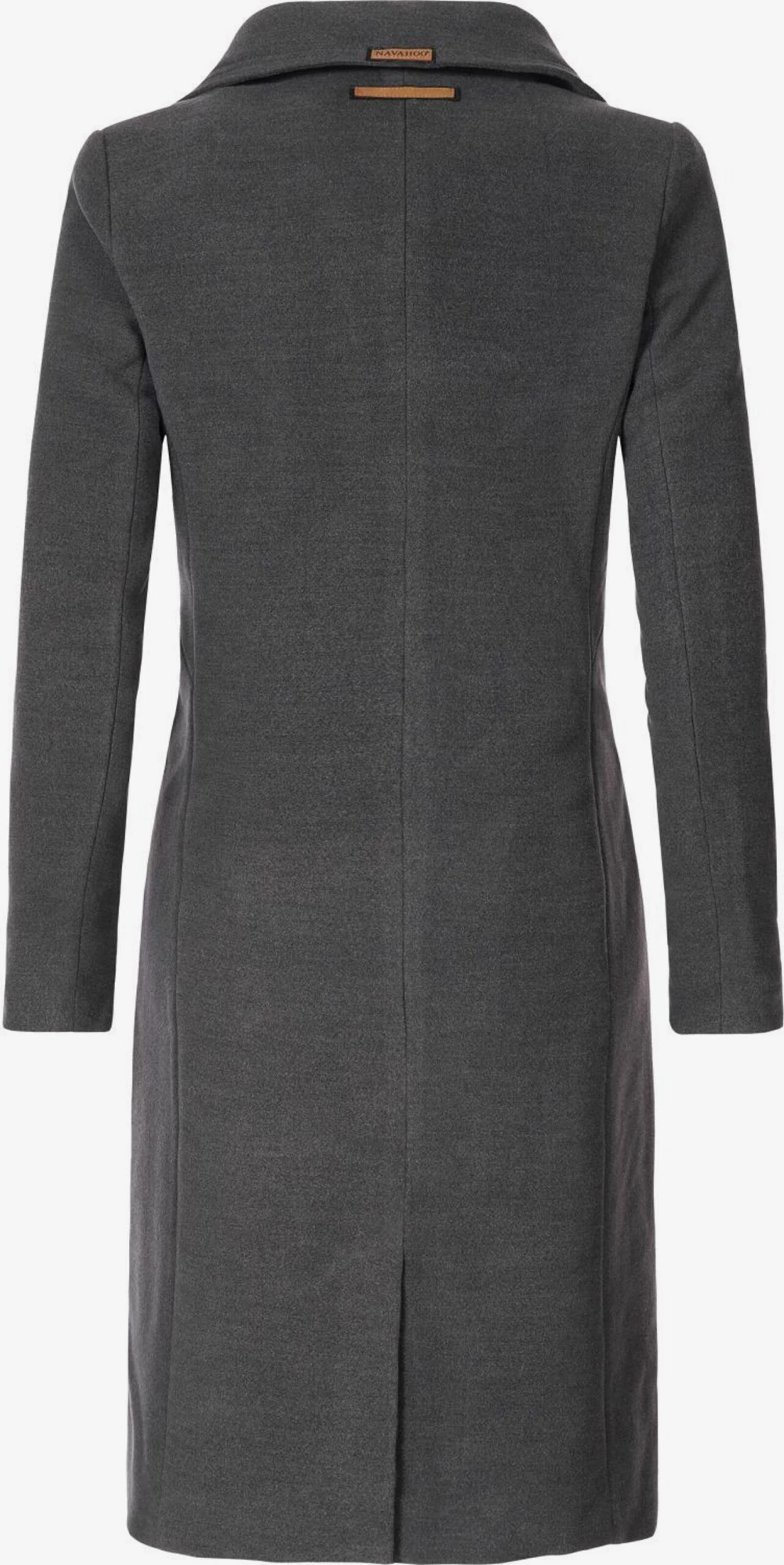 Navahoo Wintermantels Wintermantel Wooly Dames Antraciet 2 Navahoo Wintermantels Wintermantel Wooly Dames Antraciet - Afbeelding 2