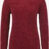 OXMO Fijngebreide Truien Trui Estella Dames Rood