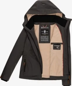 Marikoo Outdoor Jassen Functionele Jas Erdbeere Dames Antraciet -Kledingverkoopwinkel c287687b6f6c462b01c8d60b6f3f4bde