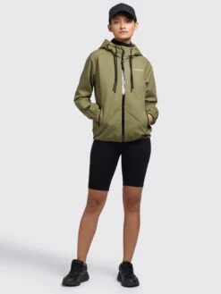 Khujo Tussenjassen Tussenjas Rolava Dames Olijfgroen -Kledingverkoopwinkel c477a33be6bd52319a3d203925695b92