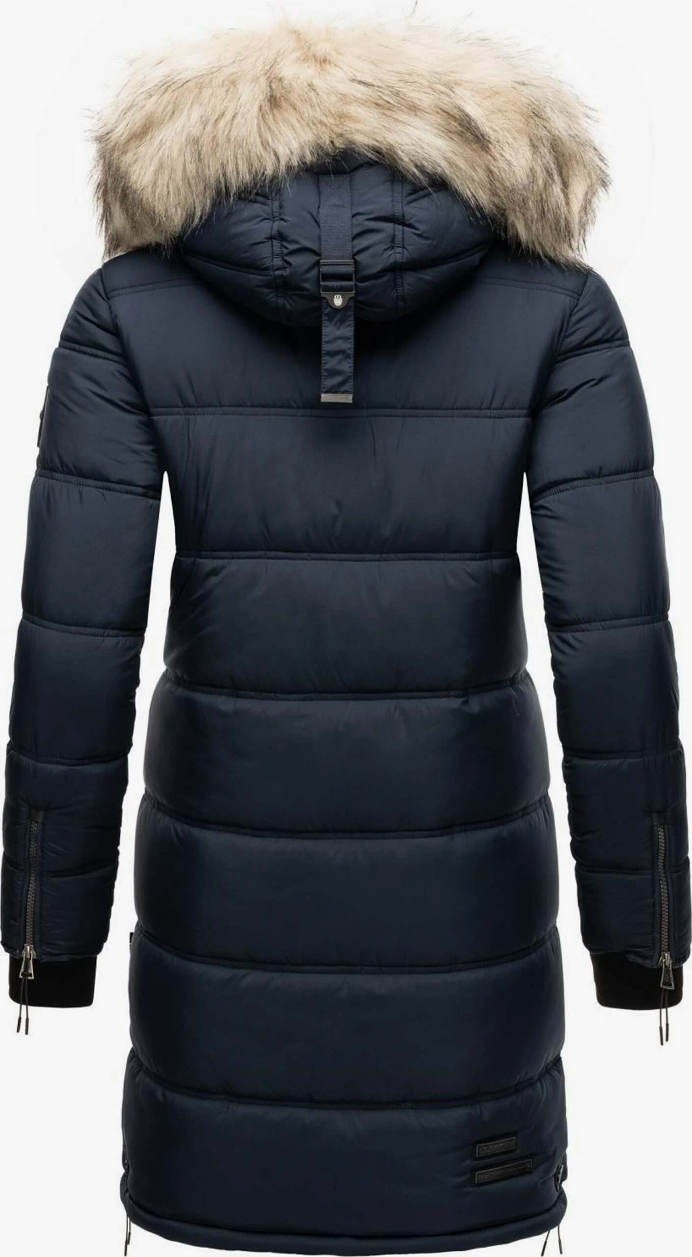 Marikoo Wintermantels Wintermantel Chaskaa Dames Navy 3 Marikoo Wintermantels Wintermantel Chaskaa Dames Navy - Afbeelding 3