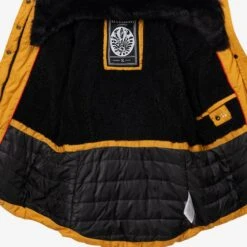 Marikoo Winterjassen Winterjas Lotusblüte Dames Goudgeel -Kledingverkoopwinkel c70e4aea234b060fa086105867d2b61f