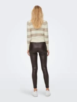 ONLY Fijngebreide Truien Trui Ibi Dames Wit 7 ONLY Fijngebreide Truien Trui Ibi Dames Wit -Kledingverkoopwinkel c879f528be8128c38fc7455d3f4cbce1