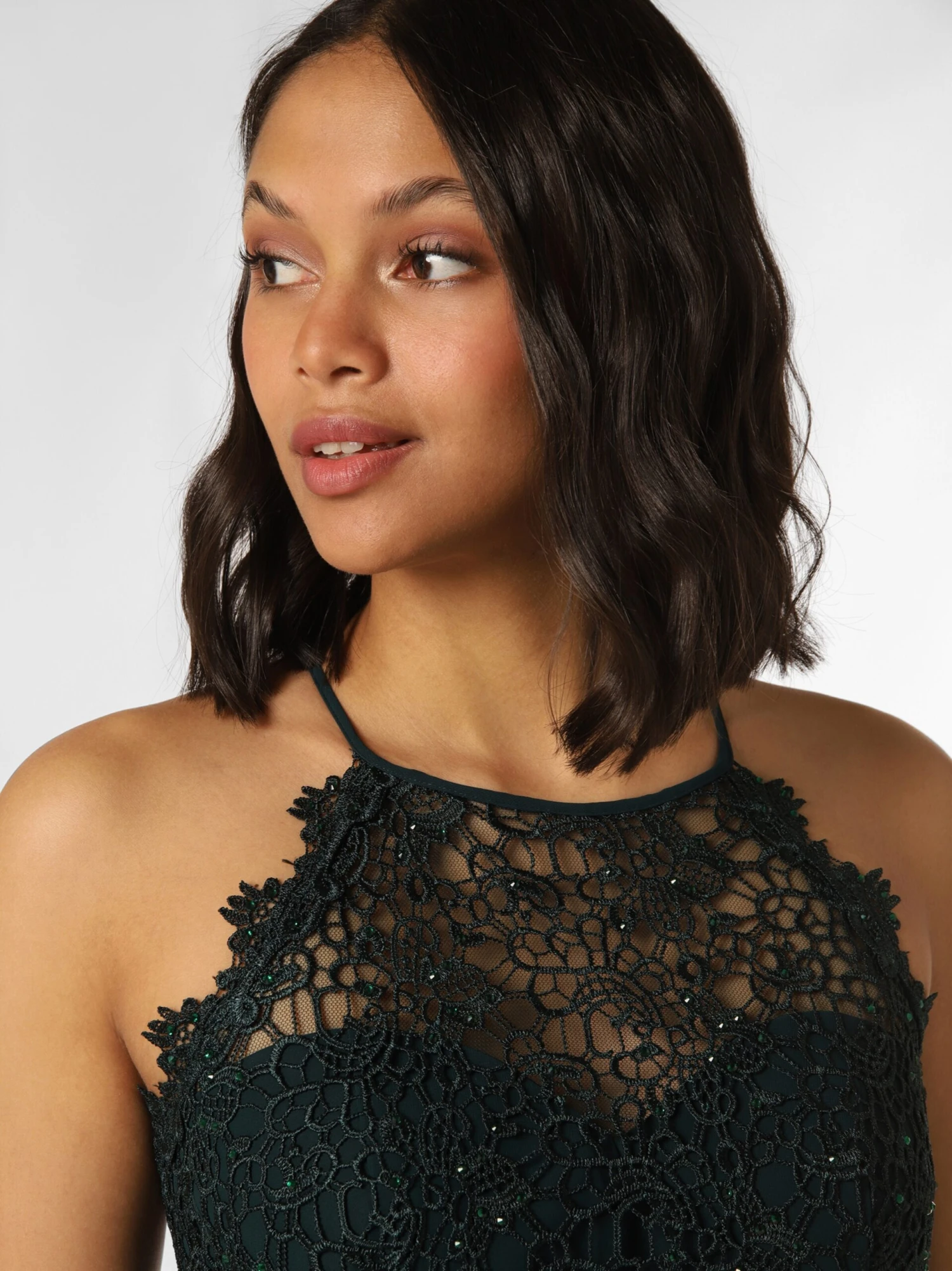 Marie Lund Avondjurken Avondjurk Dames Groen 3 Marie Lund Avondjurken Avondjurk Dames Groen - Afbeelding 3