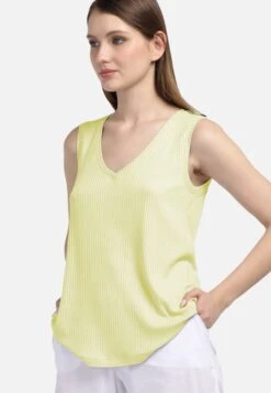 HELMIDGE Mouwloze Shirts Top Dames Geel 9 HELMIDGE Mouwloze Shirts Top Dames Geel -Kledingverkoopwinkel cc84b60b77fd6062ab2dbac7bc7e2e3a