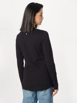 Ragwear Longsleeves Shirt Florah Dames Zwart -Kledingverkoopwinkel cd85b8612b97815c813cc4c75a522d6e
