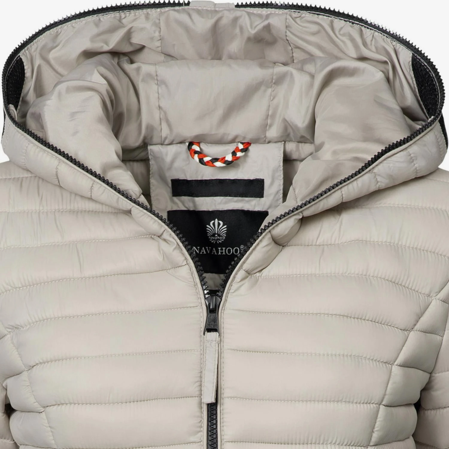 Navahoo Tussenjassen Tussenjas Kimuk Dames Lichtgrijs 5 Navahoo Tussenjassen Tussenjas Kimuk Dames Lichtgrijs - Afbeelding 5