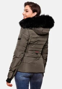 Navahoo Winterjassen Winterjas Adele Dames Taupe -Kledingverkoopwinkel d2234fcdaf1e1cf02c862cd7bf3faf43