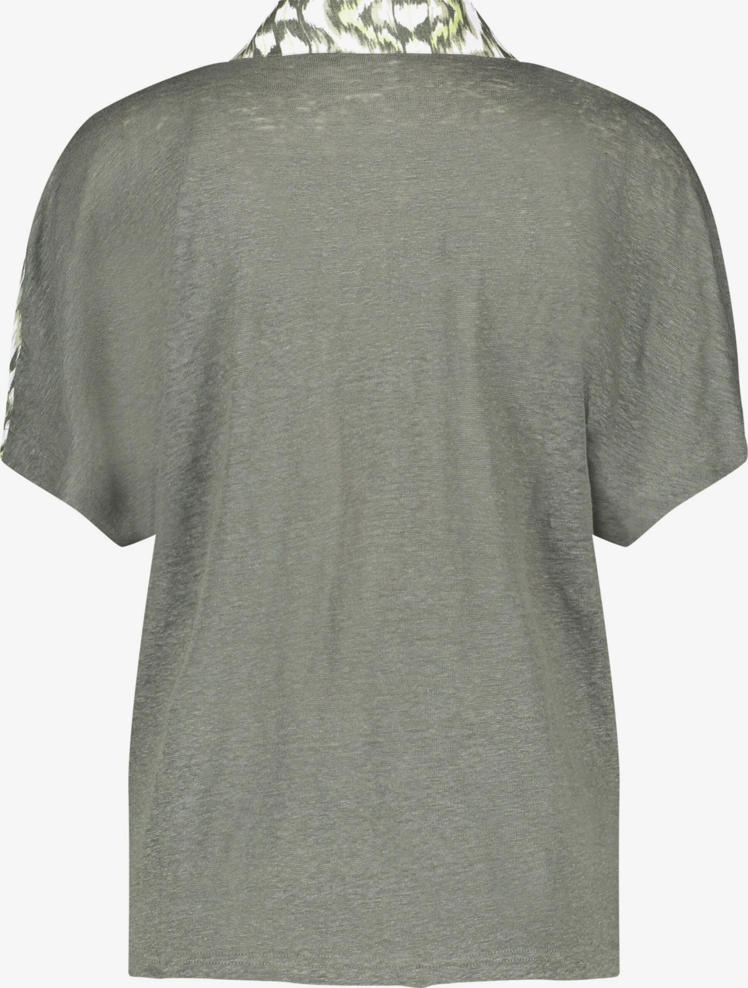 Gerry Weber Blouses Met Korte Mouw Blouse Dames Olijfgroen / Lichtgroen 2 Gerry Weber Blouses Met Korte Mouw Blouse Dames Olijfgroen / Lichtgroen - Afbeelding 2