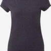 Ragwear T-shirts Shirt MINTT Dames Zwart Gemêleerd