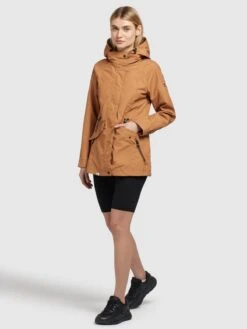 Khujo Parkas Tussenparka FELINA Dames Camel -Kledingverkoopwinkel d94270bf37a833315ef37c17d8e850b8