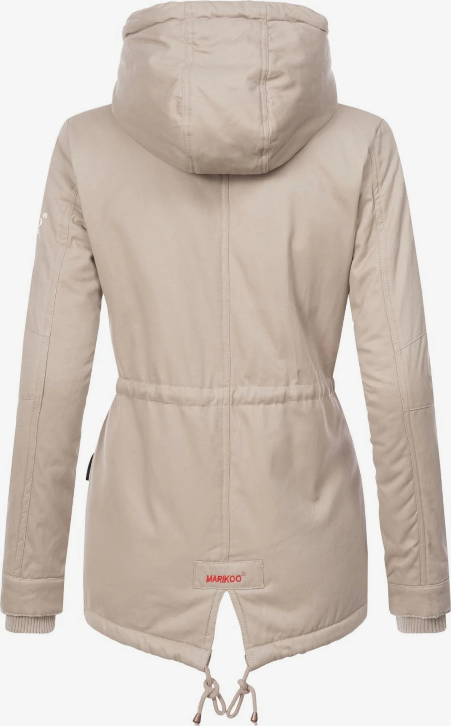 Marikoo Winterjassen Winterjas Manolya Dames Lichtbeige 2 Marikoo Winterjassen Winterjas Manolya Dames Lichtbeige - Afbeelding 2