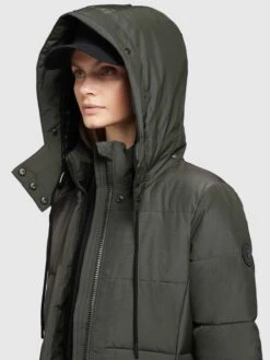 Khujo Wintermantels Wintermantel Cliv Dames Donkergroen 14 Khujo Wintermantels Wintermantel Cliv Dames Donkergroen -Kledingverkoopwinkel dd2014542d8fb144b58b685073fbe028