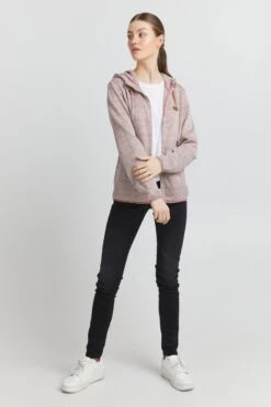 OXMO Outdoor Jassen Fleece Jas Pebbles Dames Roze 8 OXMO Outdoor Jassen Fleece Jas Pebbles Dames Roze -Kledingverkoopwinkel de493b0ba04edb1d6b777ab7a1780a70
