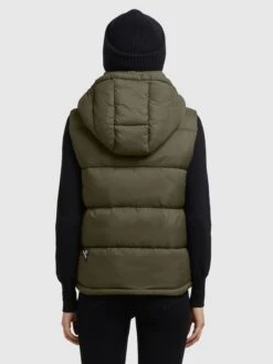 Khujo Bodywarmers Bodywarmer Eden Dames Kaki 11 Khujo Bodywarmers Bodywarmer Eden Dames Kaki -Kledingverkoopwinkel de8c624cdde92d4daa266322a8be207d