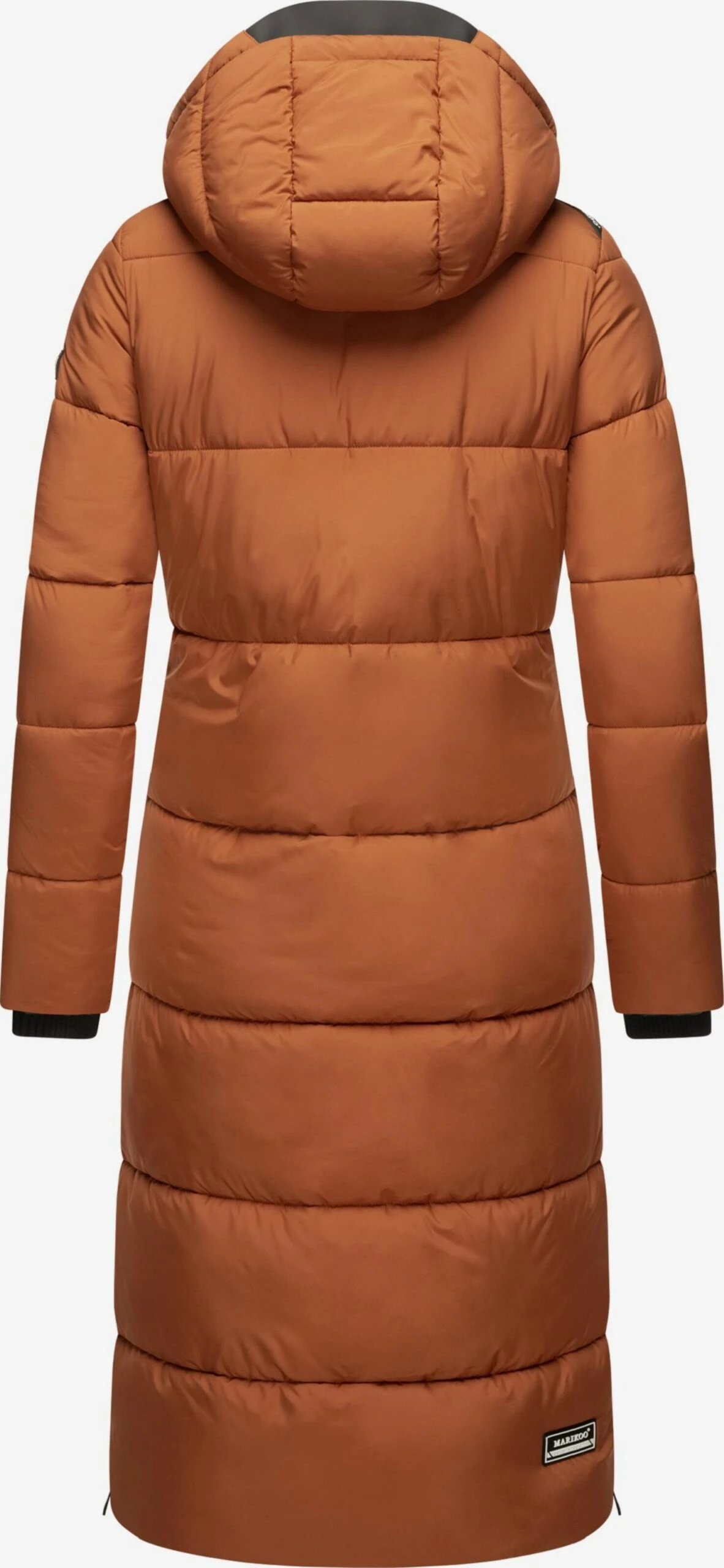 Marikoo Wintermantels Wintermantel Dames Cognac 3 Marikoo Wintermantels Wintermantel Dames Cognac - Afbeelding 3