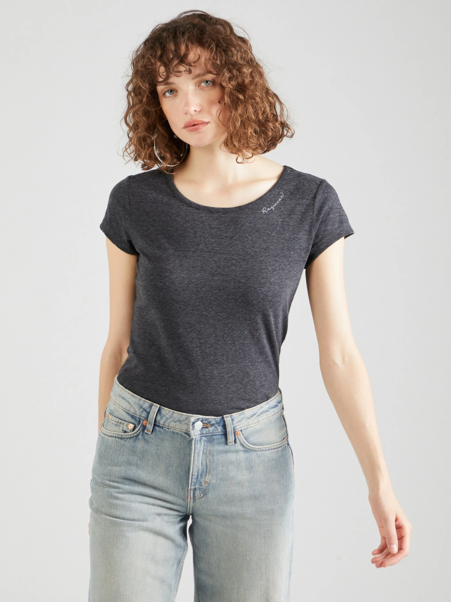 Ragwear T-shirts Shirt MINTT Dames Donkergrijs 3 Ragwear T-shirts Shirt MINTT Dames Donkergrijs - Afbeelding 3