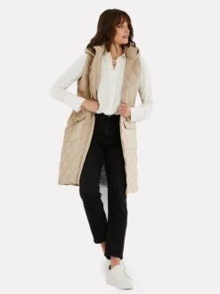 Threadbare Bodywarmers Bodywarmer Maggie Dames Taupe 9 Threadbare Bodywarmers Bodywarmer Maggie Dames Taupe -Kledingverkoopwinkel e537850d0459d8ba1d049eb13a7fea59