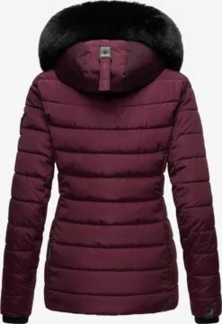 Navahoo Winterjassen Winterjas Milianaa Dames Aubergine -Kledingverkoopwinkel e8cb8fb34efac938d59f3450b90097aa
