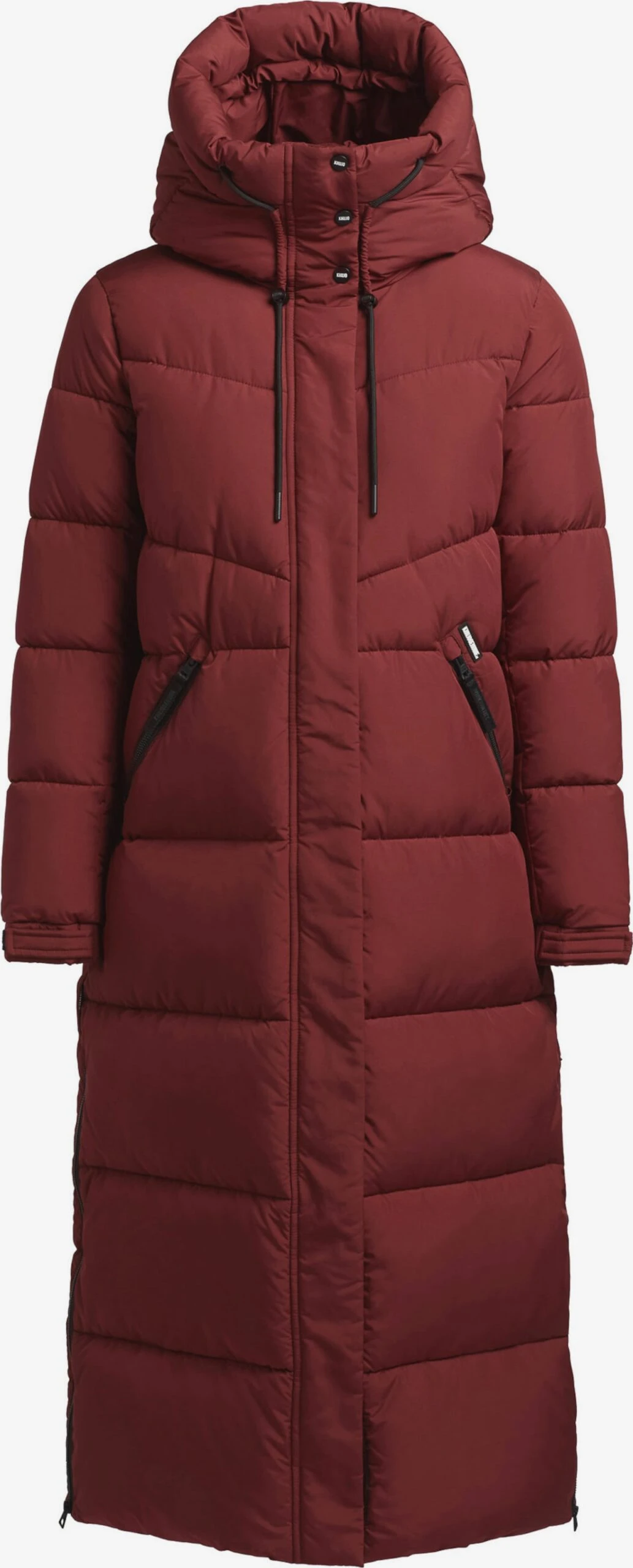 Khujo Wintermantels Wintermantel SHIMANTA2 Dames Donkerrood 1 Khujo Wintermantels Wintermantel SHIMANTA2 Dames Donkerrood