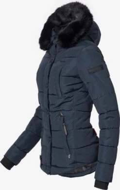 Marikoo Winterjassen Winterjas Lotusblüte Dames Donkerblauw 6 Marikoo Winterjassen Winterjas Lotusblüte Dames Donkerblauw -Kledingverkoopwinkel ed445598e2174249c2d69f32cc72fc32