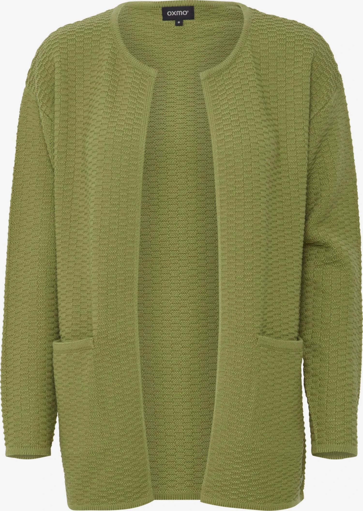 OXMO Vesten Gebreid Vest Dames Groen 1 OXMO Vesten Gebreid Vest Dames Groen