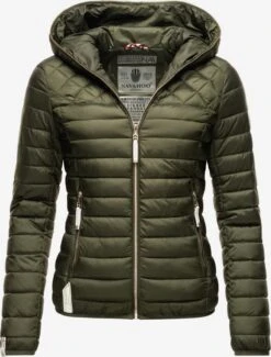 Navahoo Tussenjassen Tussenjas Ich Bin Hübsch Dames Olijfgroen