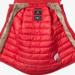 Marikoo Parkas Winterparka Grinsekatze Dames Rood -Kledingverkoopwinkel eff66c2ab3ef41ff73bcaa3ecc1431c3