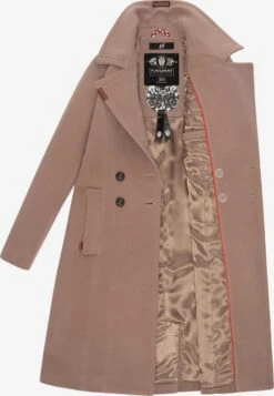 Navahoo Wintermantels Wintermantel Wooly Dames Beige -Kledingverkoopwinkel f2344cc6be43059bafb7c5ce8af8d628