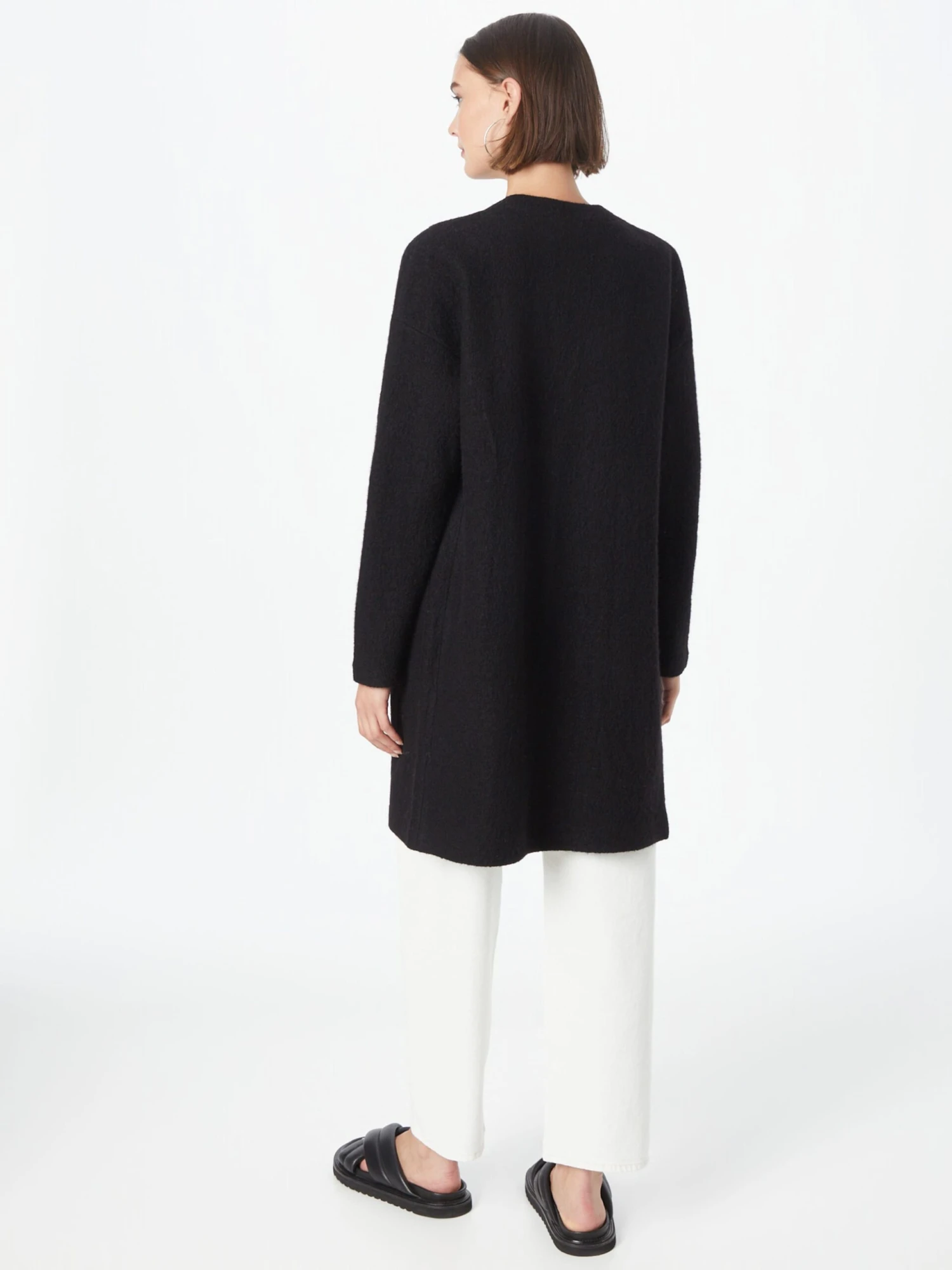 Selected Femme Vesten Gebreid Vest Darla Dames Zwart 4 Selected Femme Vesten Gebreid Vest Darla Dames Zwart - Afbeelding 4