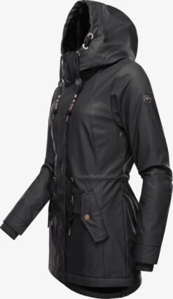Ragwear Regenjassen Functionele Jas Monadis Rainy Dames Zwart -Kledingverkoopwinkel f7087bb5ea5e5b4640ccae36644957a8