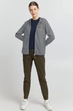 OXMO Outdoor Jassen Fleece Jas Pebbles Dames Grijs 8 OXMO Outdoor Jassen Fleece Jas Pebbles Dames Grijs -Kledingverkoopwinkel f7fa3b79808c56756c27f3bba4f618e2