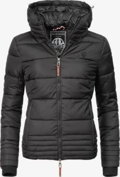 Marikoo Winterjassen Winterjas Sole Dames Zwart