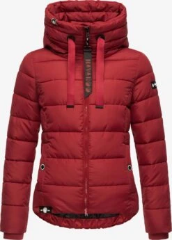 Navahoo Winterjassen Winterjas Amayaa Dames Rood