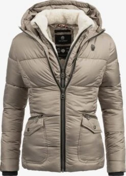 Navahoo Winterjassen Winterjas Megan Dames Beige