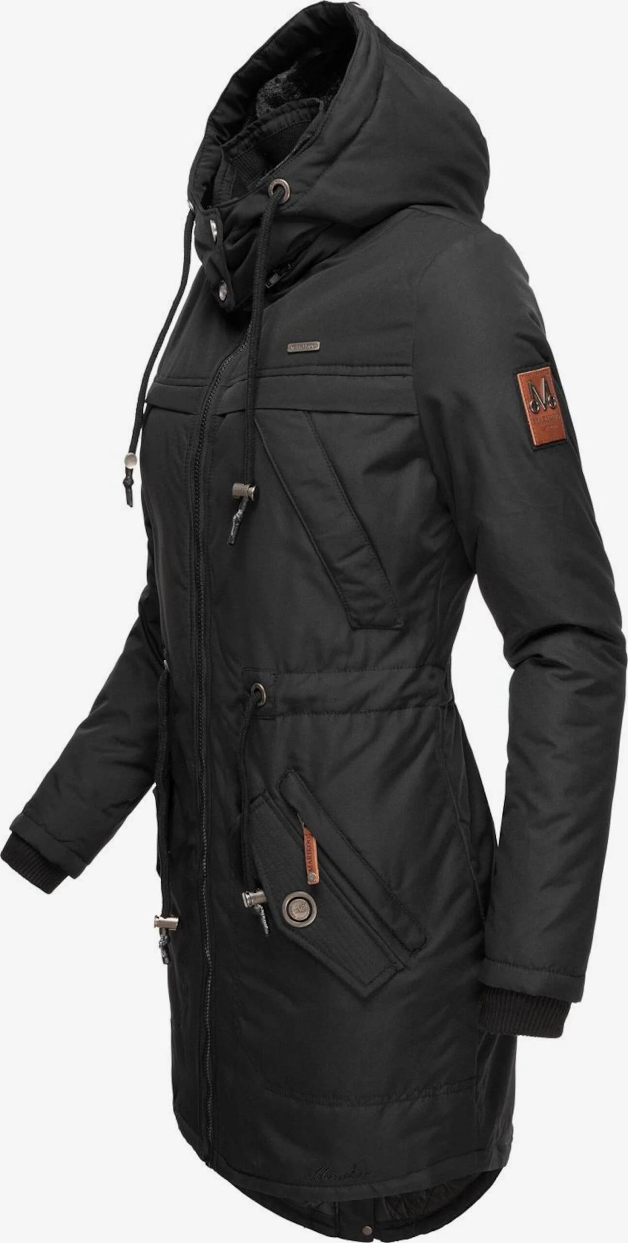 Marikoo Parkas Winterparka Kamii Dames Zwart 2 Marikoo Parkas Winterparka Kamii Dames Zwart - Afbeelding 2