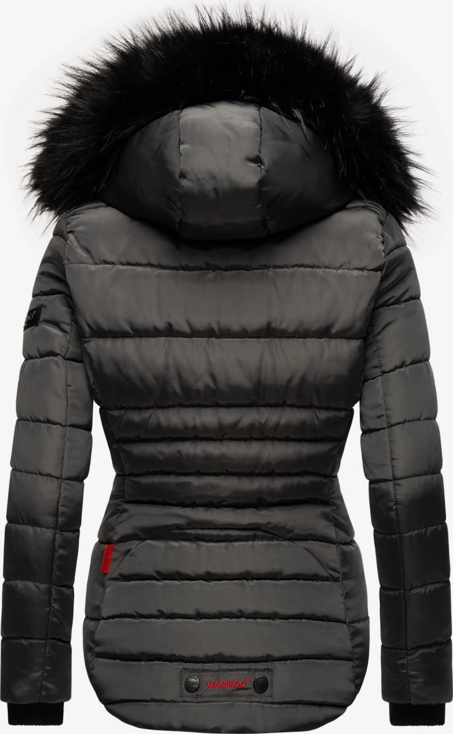 Marikoo Winterjassen Winterjas Lotusblüte Dames Aardetinten 3 Marikoo Winterjassen Winterjas Lotusblüte Dames Aardetinten - Afbeelding 3